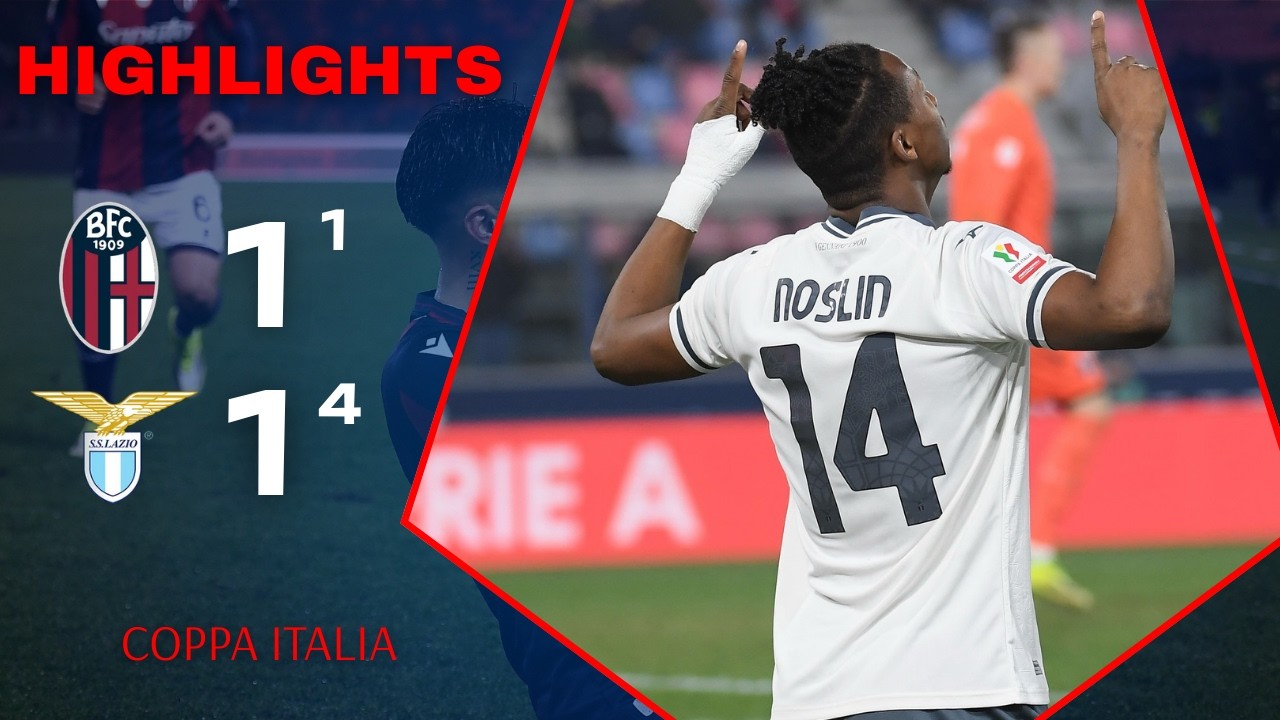 خلاصه بازی بولونیا ۱(۱) - (۴)۱ لاتزیو