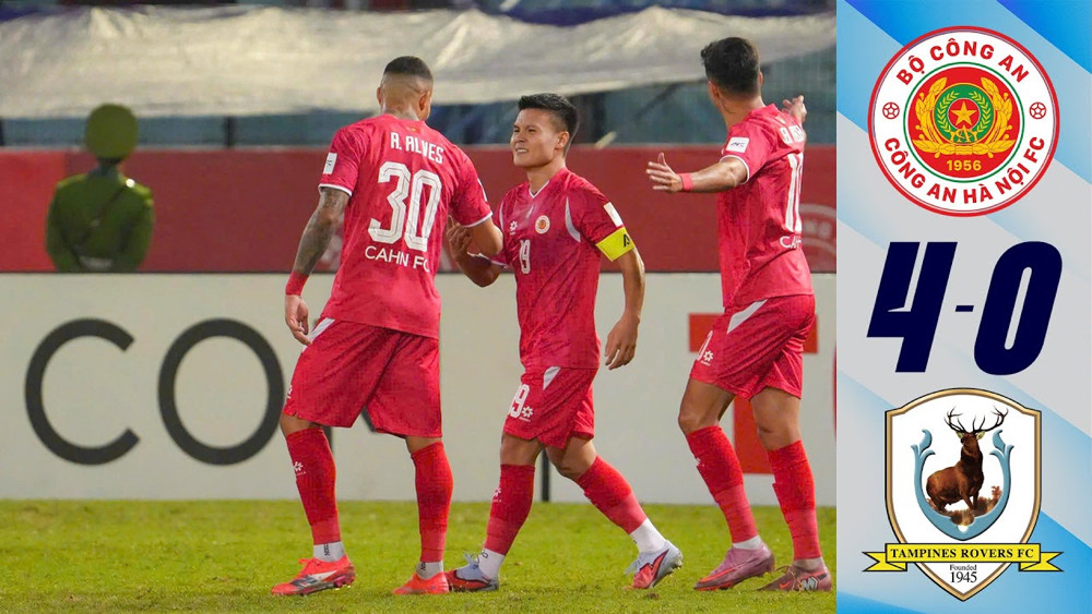 خلاصه بازی کونگ آن نوی ویتنام ۴ - ۰ تامپینس روورز