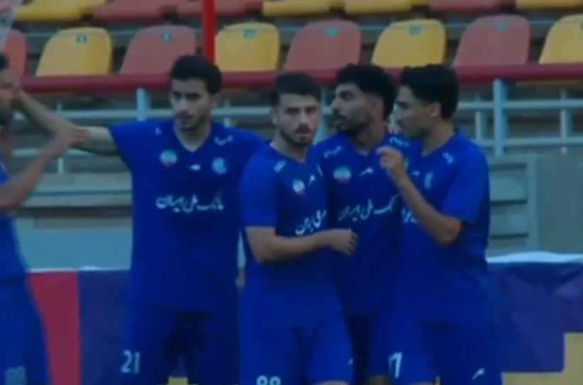 گل اول استقلال خوزستان به فجرسپاسی توسط جلالی وند