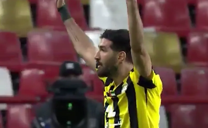 گل شهریار مغانلو به الجزیره (گل اول کلباء)