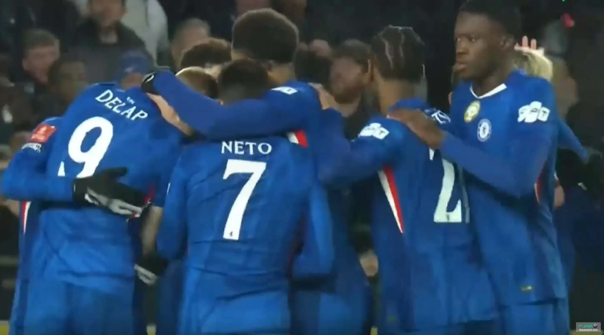 گل سوم چلسی مقابل هال سیتی توسط استوائو