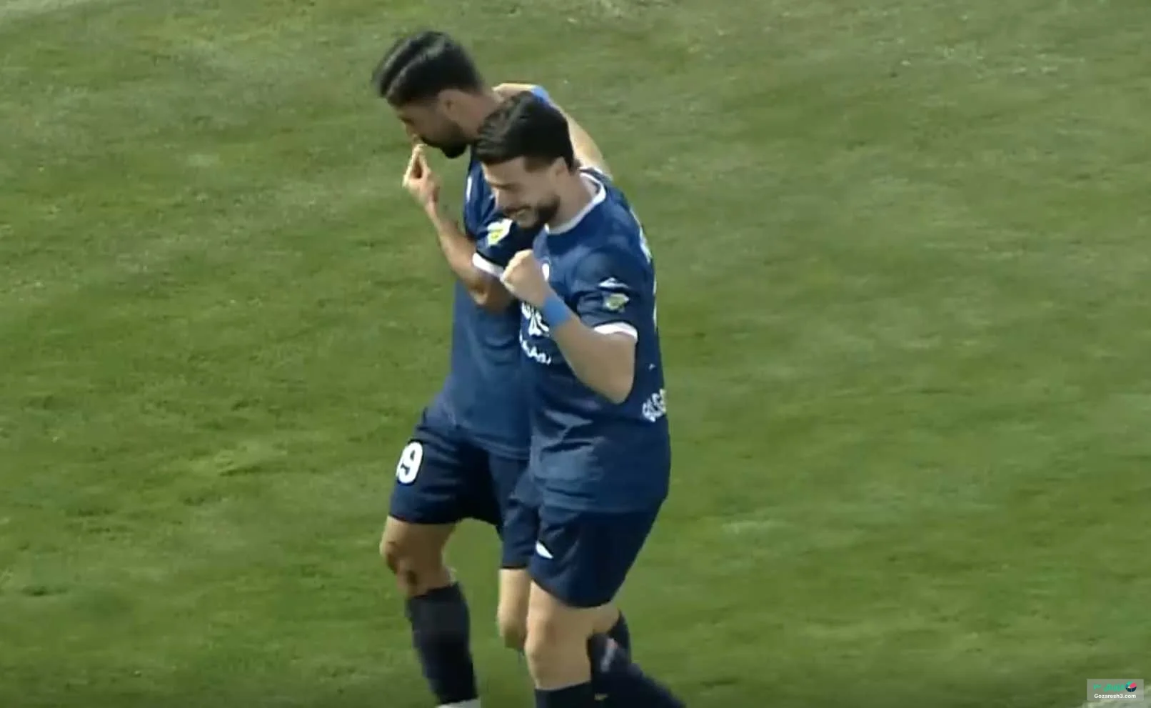 گل دوم گل گهر به پرسپولیس توسط پوریا لطیفی فر