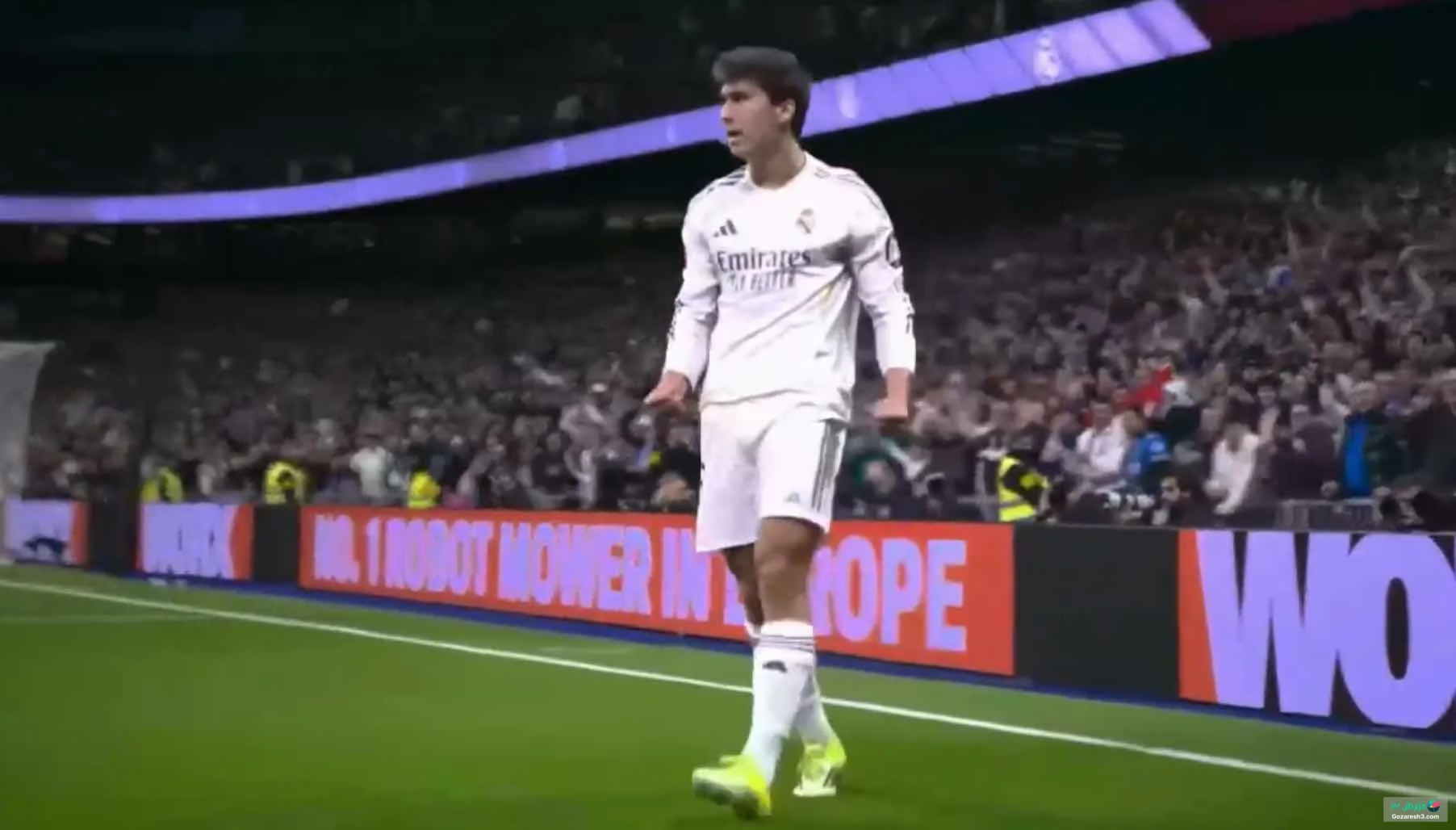 گل اول رئال مادرید به رئال سوسیداد توسط گونزالو گارسیا