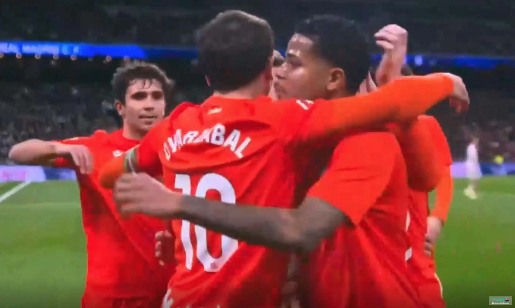 گل اول رئال سوسیداد به رئال مادرید توسط میکل اویارزابال