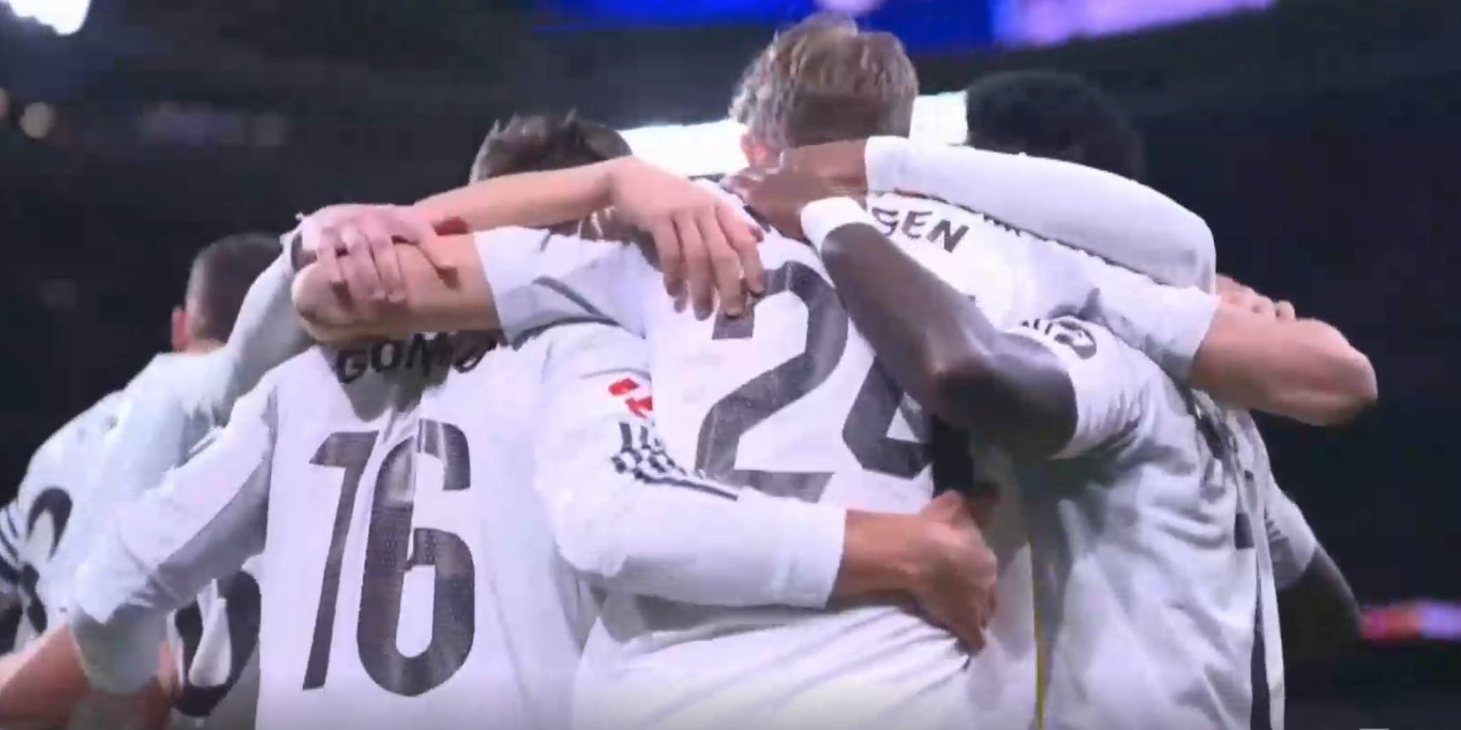 گل دوم رئال مادرید به رئال سوسیداد توسط وینیسیوس جونیور