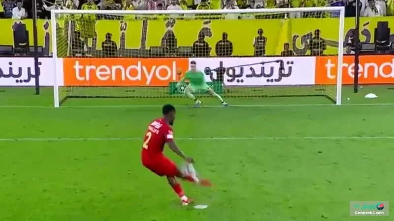 گل اول ضمک به النصر به ضمک توسط سیلا