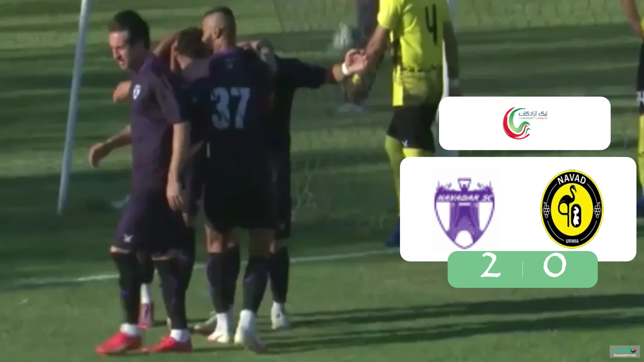 خلاصه بازی هوادار 2 - 0 نود ارومیه
