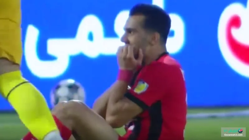 موقعیت عالی گلزنی تراکتور که تبدیل به گل نشد
