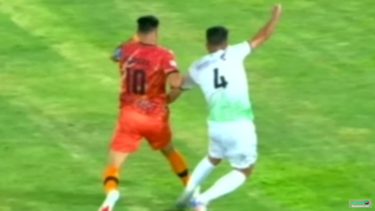 اخراج قادری بازیکن ذوب آهن مقابل مس
