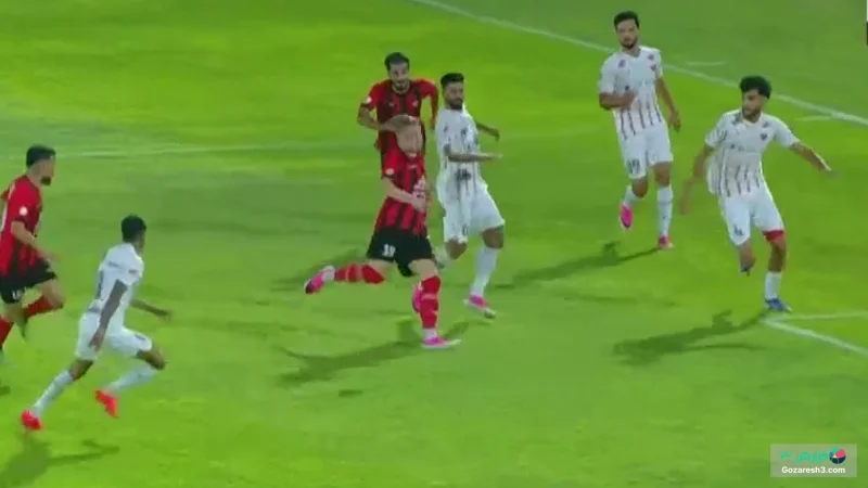 گل اول تراکتور مقابل پرسپولیس توسط اشترکالی